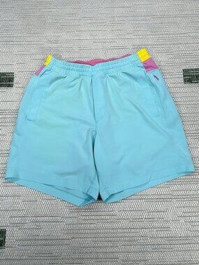 Birddogs 7in Built In Liner Athletic Shorts Mens Medium Blue Classic Workouts